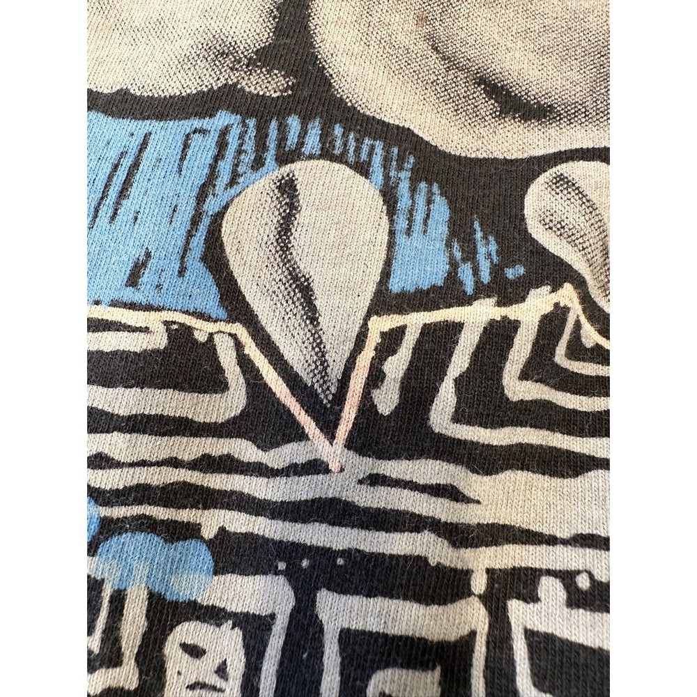 Vintage single stitch georgetown hoyas t shirt Oliver print L - Picture 5 of 5